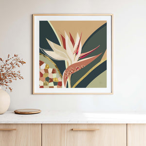 Strelitzia No.1 - Wild Tesserae | Fine Art Paper Print