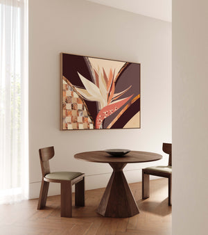 Strelitzia No.2 - Terracotta Reverie | Canvas Print