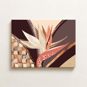 Strelitzia No.2 - Terracotta Reverie | Canvas Print