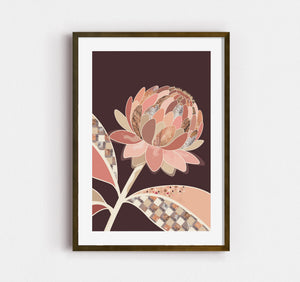 Sugarbush No.1 - Terracotta Reverie | Fine Art Paper Print
