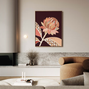 Sugarbush No.1 - Terracotta Reverie | Canvas Print