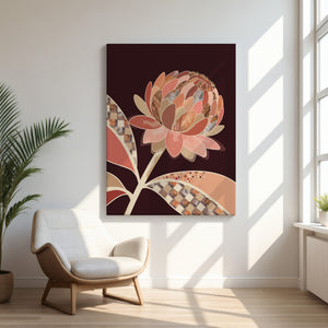 Sugarbush No.1 - Terracotta Reverie | Canvas Print