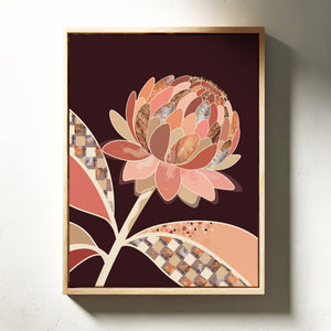 Sugarbush No.1 - Terracotta Reverie | Canvas Print