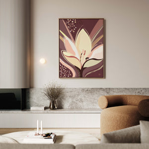 Winter Daffodil No.1 - Jardin de Lumière | Canvas Print