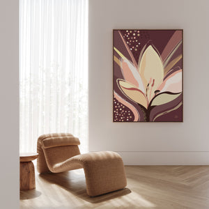 Winter Daffodil No.1 - Jardin de Lumière | Canvas Print