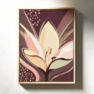 Winter Daffodil No.1 - Jardin de Lumière | Canvas Print