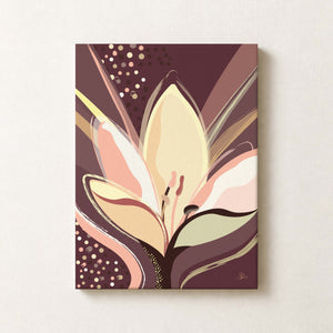 Winter Daffodil No.1 - Jardin de Lumière | Canvas Print