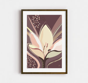 Winter Daffodil No.1 - Jardin de Lumière | Fine Art Paper Print